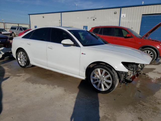 WAUHGAFC3EN092072 - 2014 AUDI A6 PRESTIGE WHITE photo 4