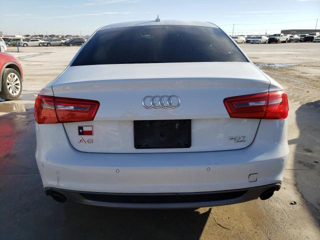 WAUHGAFC3EN092072 - 2014 AUDI A6 PRESTIGE WHITE photo 6