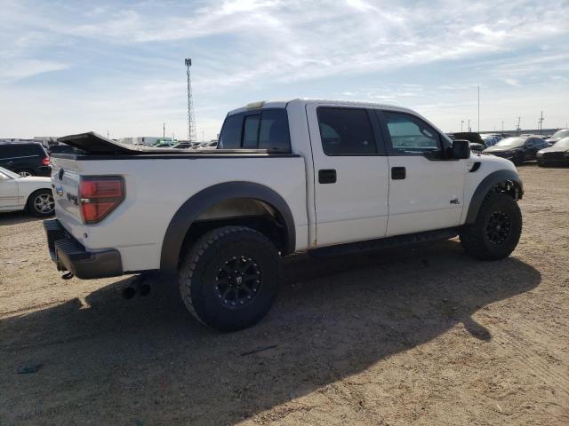 1FTFW1R66BFC62711 - 2011 FORD F150 SVT RAPTOR WHITE photo 3