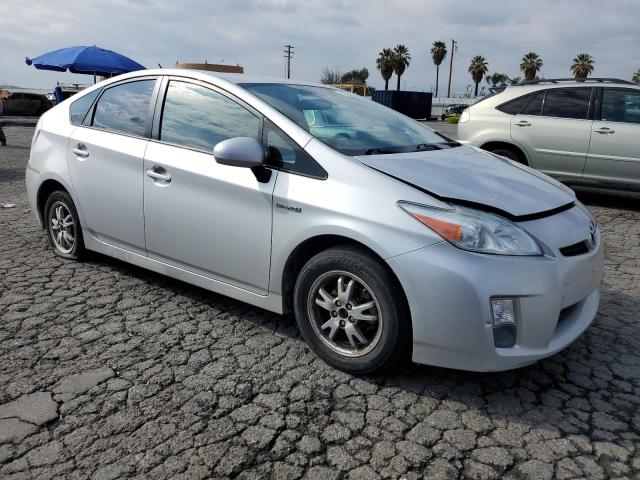 JTDKN3DU7A1302034 - 2010 TOYOTA PRIUS SILVER photo 4