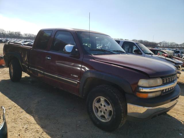 1GCEK19T4XE180440 - 1999 CHEVROLET SILVERADO K1500 BURGUNDY photo 4