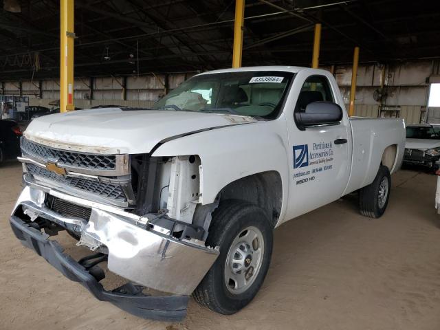 1GC0CVCG3EF139427 - 2014 CHEVROLET SILVERADO C2500 HEAVY DUTY WHITE photo 1