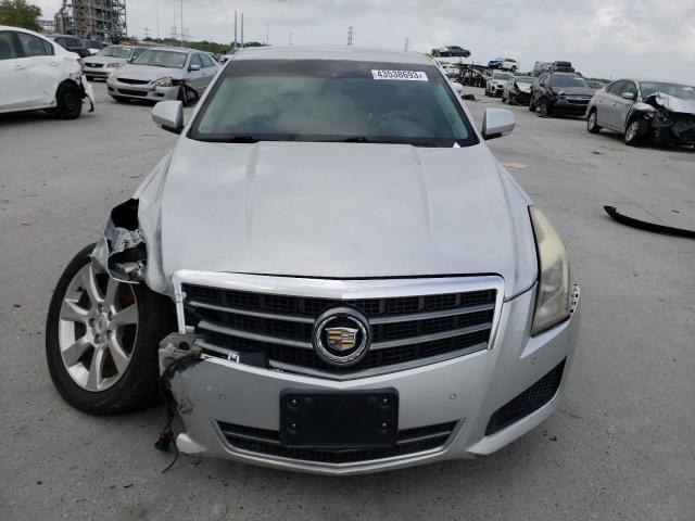 1G6AB5RXXE0113055 - 2014 CADILLAC ATS LUXURY SILVER photo 5