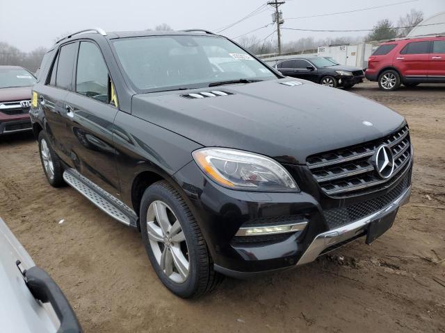 4JGDA5HB0DA167309 - 2013 MERCEDES-BENZ ML 350 4MATIC BLACK photo 4