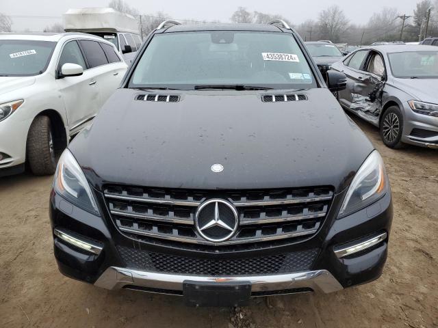 4JGDA5HB0DA167309 - 2013 MERCEDES-BENZ ML 350 4MATIC BLACK photo 5