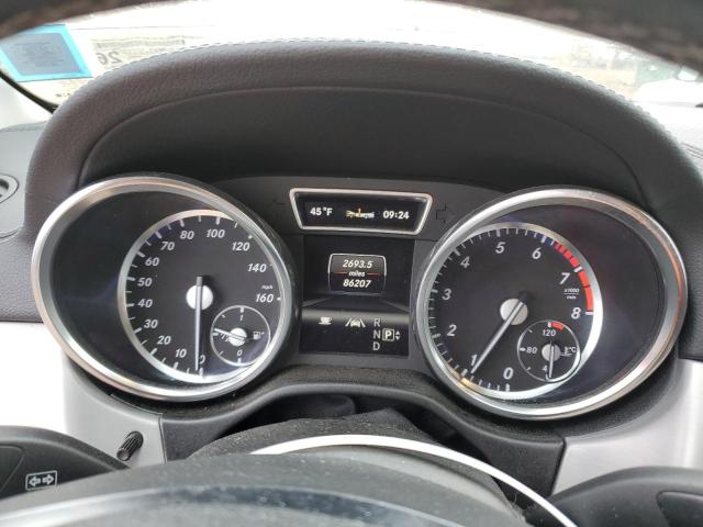 4JGDA5HB0DA167309 - 2013 MERCEDES-BENZ ML 350 4MATIC BLACK photo 9