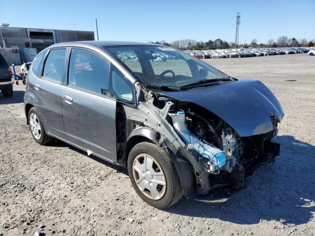 JHMGE8H32DC067585 - 2013 HONDA FIT GRAY photo 4