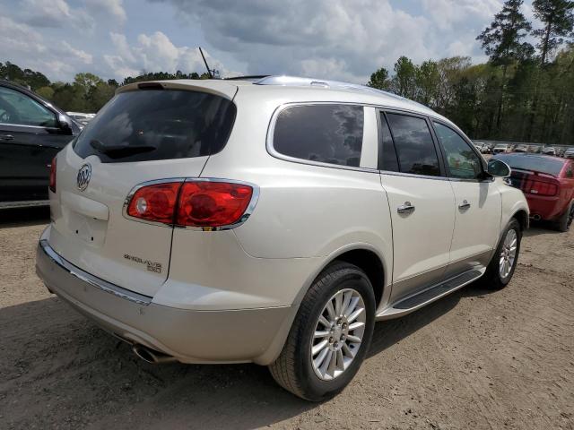 5GAKRBED4BJ345262 - 2011 BUICK ENCLAVE CX WHITE photo 3