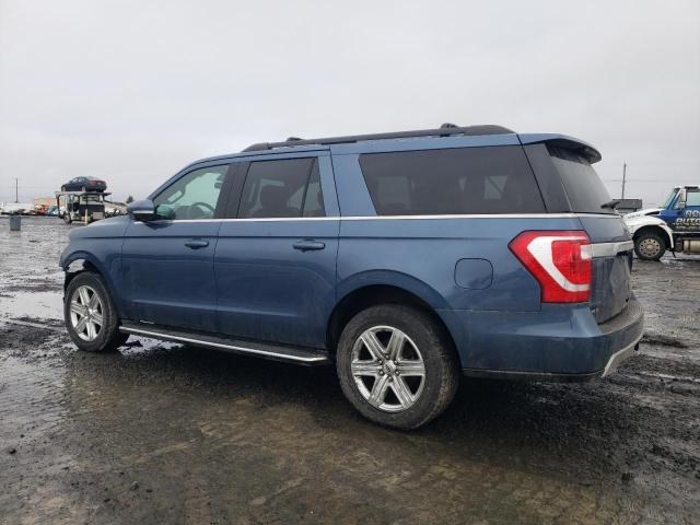 1FMJK1JT2JEA71620 - 2018 FORD EXPEDITION MAX XLT BLUE photo 2