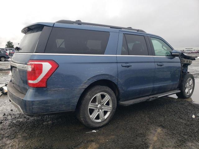 1FMJK1JT2JEA71620 - 2018 FORD EXPEDITION MAX XLT BLUE photo 3