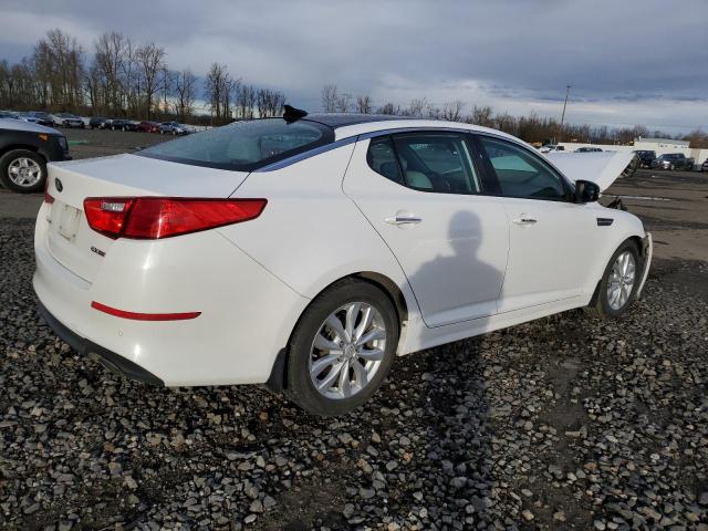 5XXGN4A77FG456085 - 2015 KIA OPTIMA EX WHITE photo 3