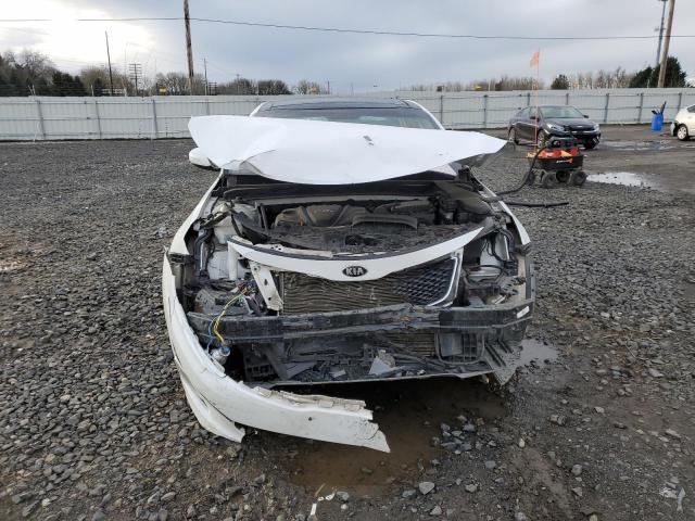 5XXGN4A77FG456085 - 2015 KIA OPTIMA EX WHITE photo 5