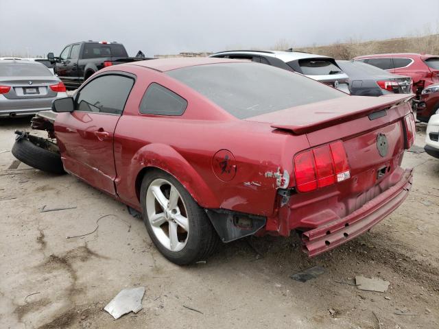 1ZVHT82H455237951 - 2005 FORD MUSTANG GT RED photo 2