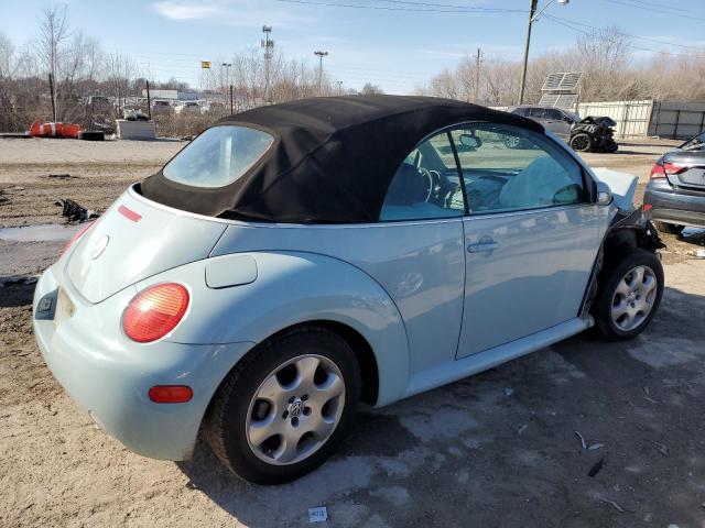 3VWCK21Y73M328876 - 2003 VOLKSWAGEN NEW BEETLE GLS BLUE photo 3