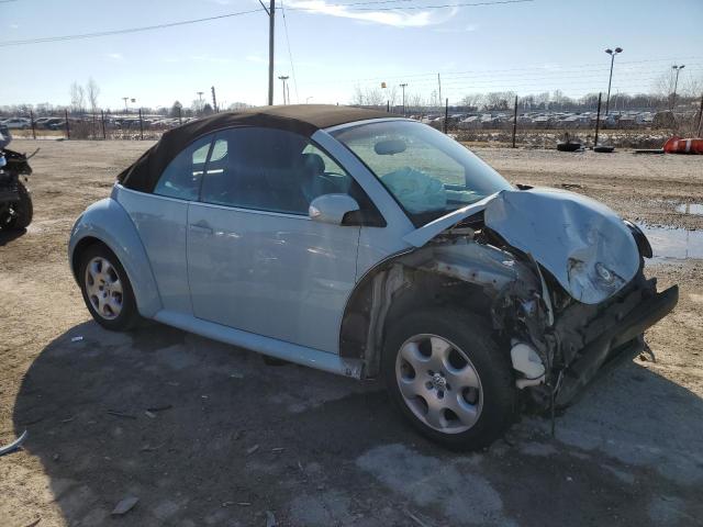 3VWCK21Y73M328876 - 2003 VOLKSWAGEN NEW BEETLE GLS BLUE photo 4