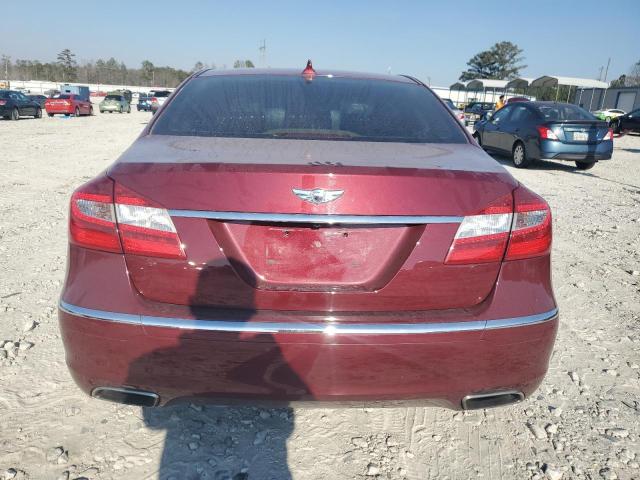 KMHGC4DD7CU151095 - 2012 HYUNDAI GENESIS 3.8L BURGUNDY photo 6