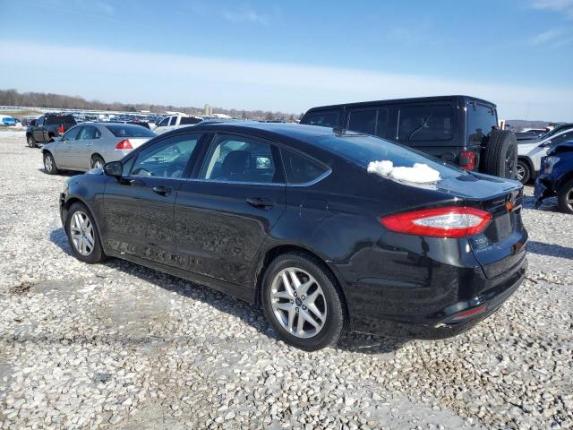 3FA6P0H77DR342001 - 2013 FORD FUSION SE BLACK photo 2