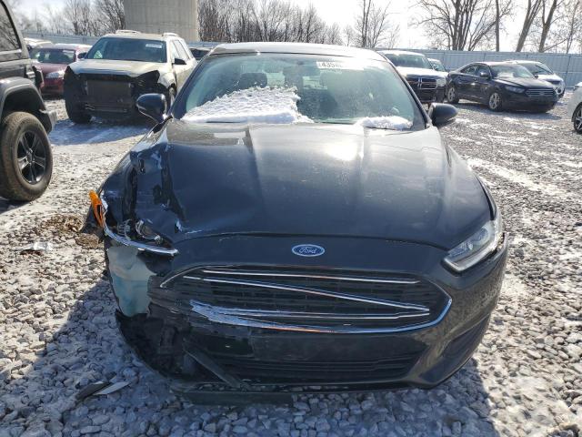 3FA6P0H77DR342001 - 2013 FORD FUSION SE BLACK photo 5