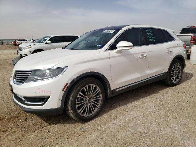 2LMPJ6LR3HBL53836 - 2017 LINCOLN MKX RESERVE أبيض صورة 1
