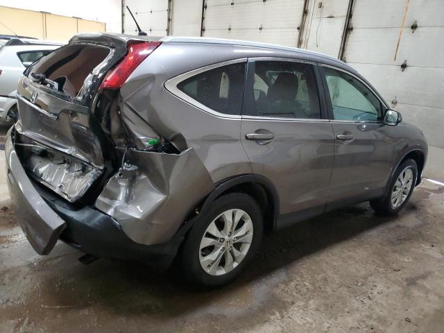 5J6RM4H55DL080462 - 2013 HONDA CR-V EX GRAY photo 3