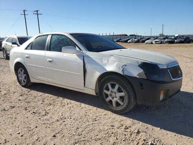 1G6DP577470116537 - 2007 CADILLAC CTS HI FEATURE V6 WHITE photo 4