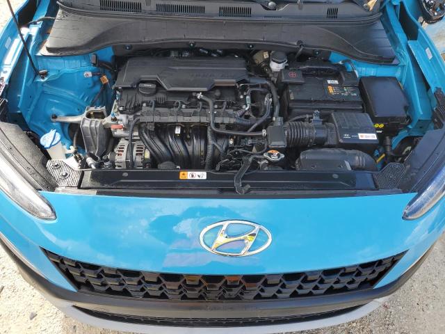 KM8K32AB0NU769170 - 2022 HYUNDAI KONA SEL BLUE photo 11