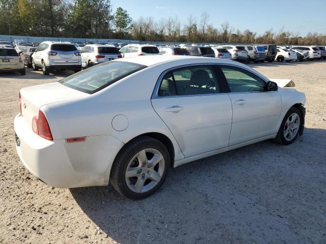 1G1ZA5EU4CF391516 - 2012 CHEVROLET MALIBU LS WHITE photo 3