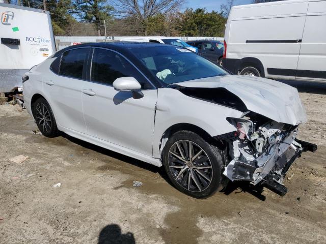 4T1S11AK0PU095170 - 2023 TOYOTA CAMRY SE NIGHT SHADE WHITE photo 4