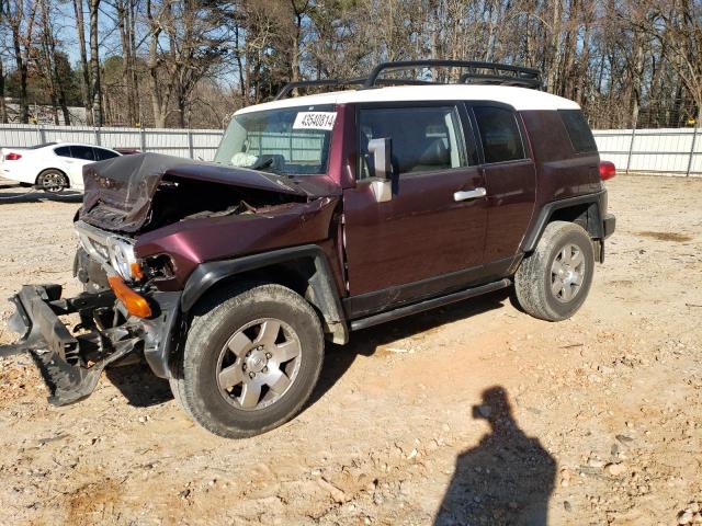 JTEBU11FX70031543 - 2007 TOYOTA FJ CRUISER BURGUNDY photo 1