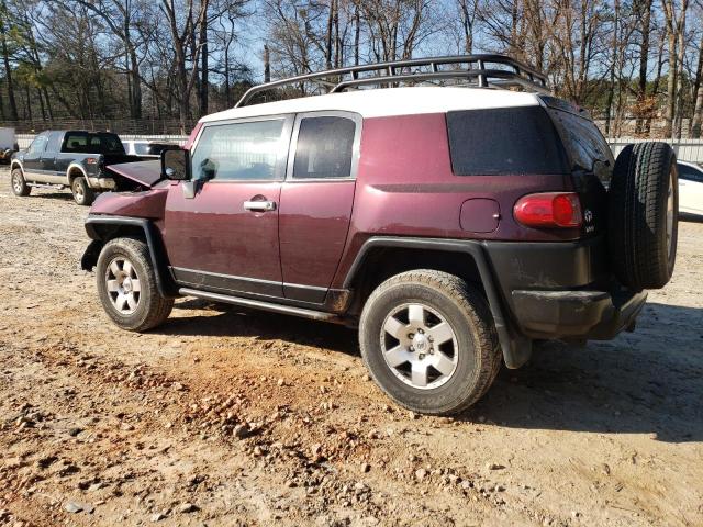 JTEBU11FX70031543 - 2007 TOYOTA FJ CRUISER BURGUNDY photo 2