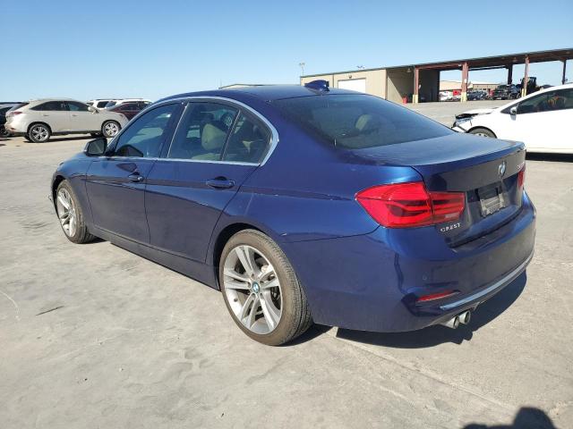 WBA8E9G52GNT46376 - 2016 BMW 328 I SULEV BLUE photo 2