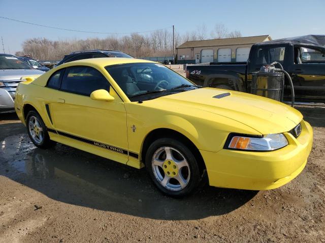 1FAFP404X2F234197 - 2002 FORD MUSTANG YELLOW photo 4