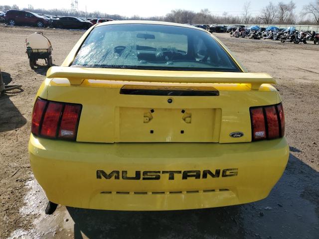 1FAFP404X2F234197 - 2002 FORD MUSTANG YELLOW photo 6
