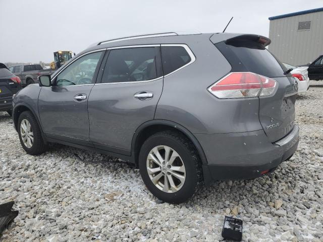 KNMAT2MV6GP630765 - 2016 NISSAN ROGUE S GRAY photo 2