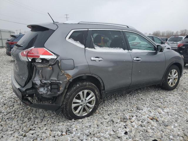 KNMAT2MV6GP630765 - 2016 NISSAN ROGUE S GRAY photo 3