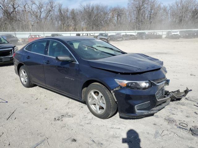 1G1ZB5STXJF244137 - 2018 CHEVROLET MALIBU LS BLUE photo 4