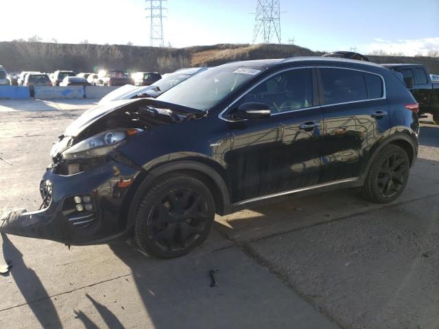 KNDPRCA61H7079917 - 2017 KIA SPORTAGE SX BLACK photo 1