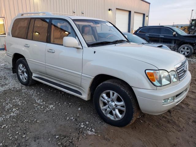 JTJHT00W333524189 - 2003 LEXUS LX 470 TAN photo 4