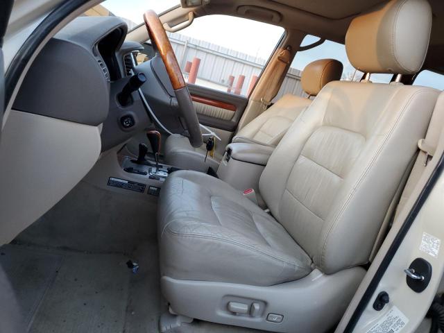 JTJHT00W333524189 - 2003 LEXUS LX 470 TAN photo 7