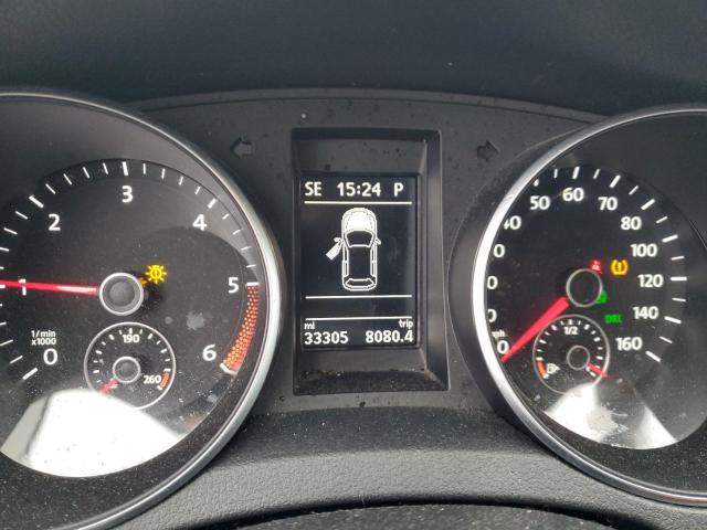 WVWDM7AJ2EW001922 - 2014 VOLKSWAGEN GOLF WHITE photo 9