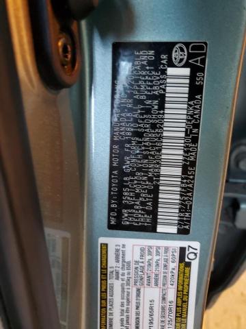 2T1BR30E16C562094 - 2006 TOYOTA COROLLA CE BLUE photo 12