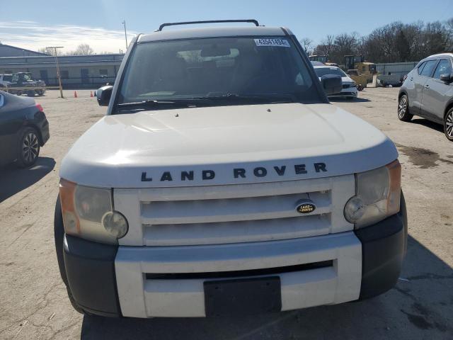 SALAA254X5A301636 - 2005 LAND ROVER LR3 WHITE photo 5