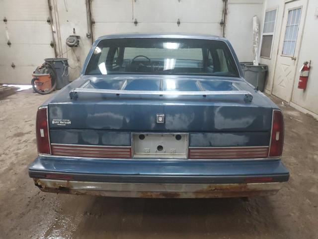 1G3CW54CXK1306116 - 1989 OLDSMOBILE 98 REGENCY BROUGHAM BLUE photo 6