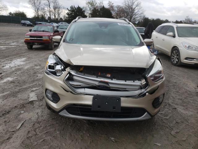 1FMCU9J95HUC43063 - 2017 FORD ESCAPE TITANIUM BEIGE photo 5