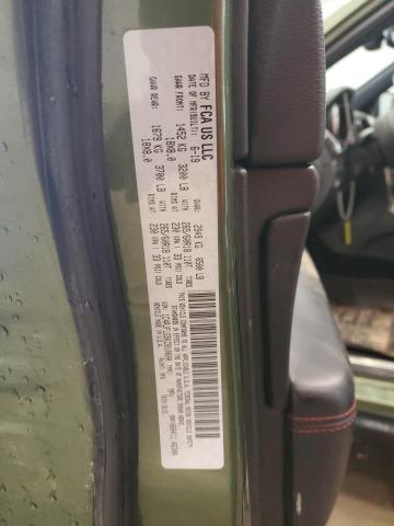 1C4RJFLG5KC810600 - 2019 JEEP GRAND CHER TRAILHAWK მწვანე ფოტო 13