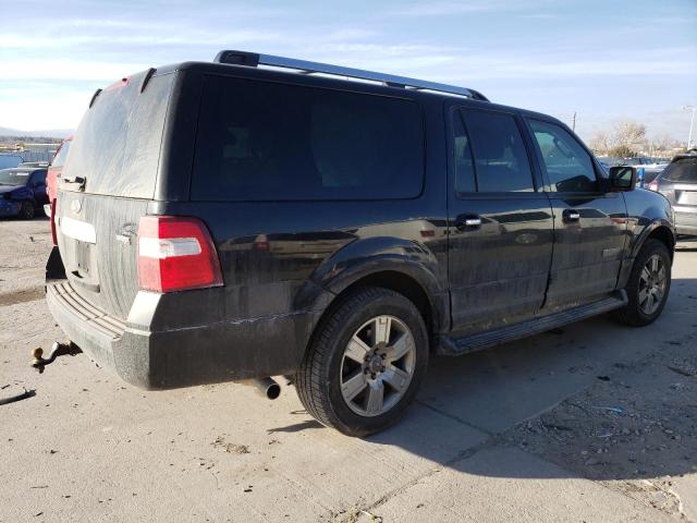 1FMFK20528LA78846 - 2008 FORD EXPEDITION EL LIMITED BLACK photo 3