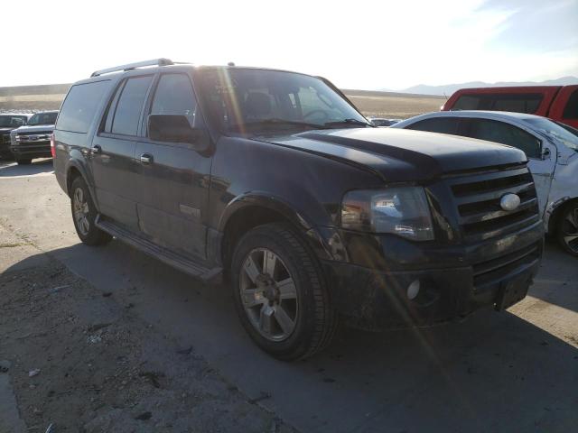 1FMFK20528LA78846 - 2008 FORD EXPEDITION EL LIMITED BLACK photo 4