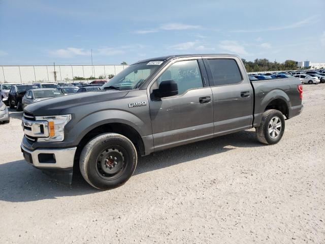 1FTEW1C55JKC85964 - 2018 FORD F150 SUPERCREW GRAY photo 1