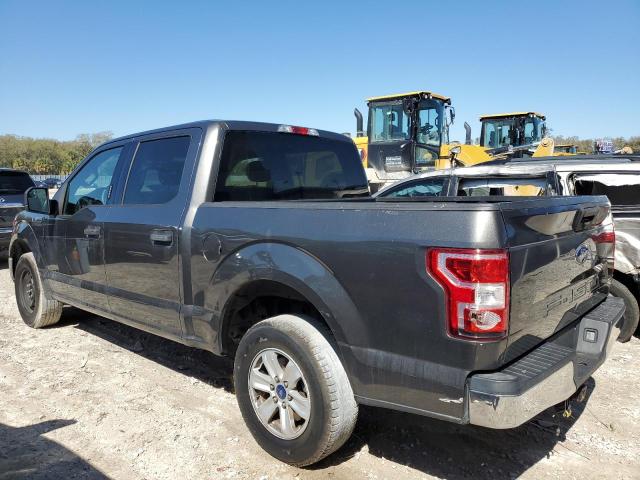 1FTEW1C55JKC85964 - 2018 FORD F150 SUPERCREW GRAY photo 2