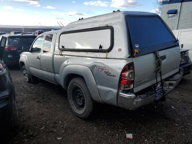 5TEUU42N99Z616489 - 2009 TOYOTA TACOMA ACCESS CAB SILVER photo 2